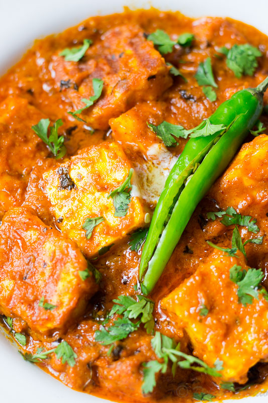 Keto Paneer Makhani is a healthy, low carb twist to the traditional ...
